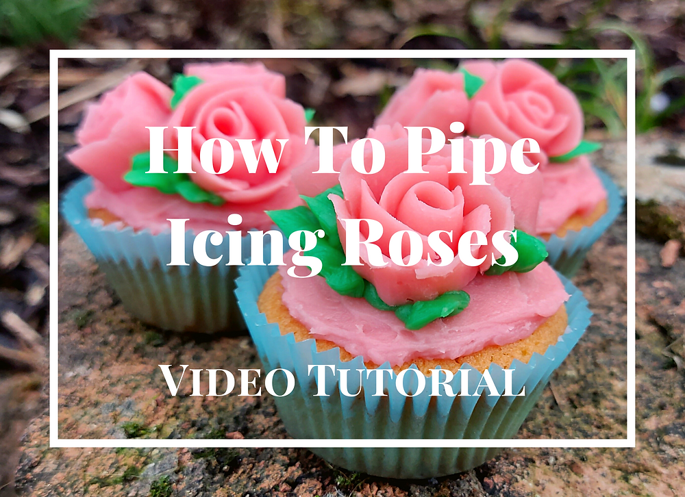How To Pipe Icing Roses