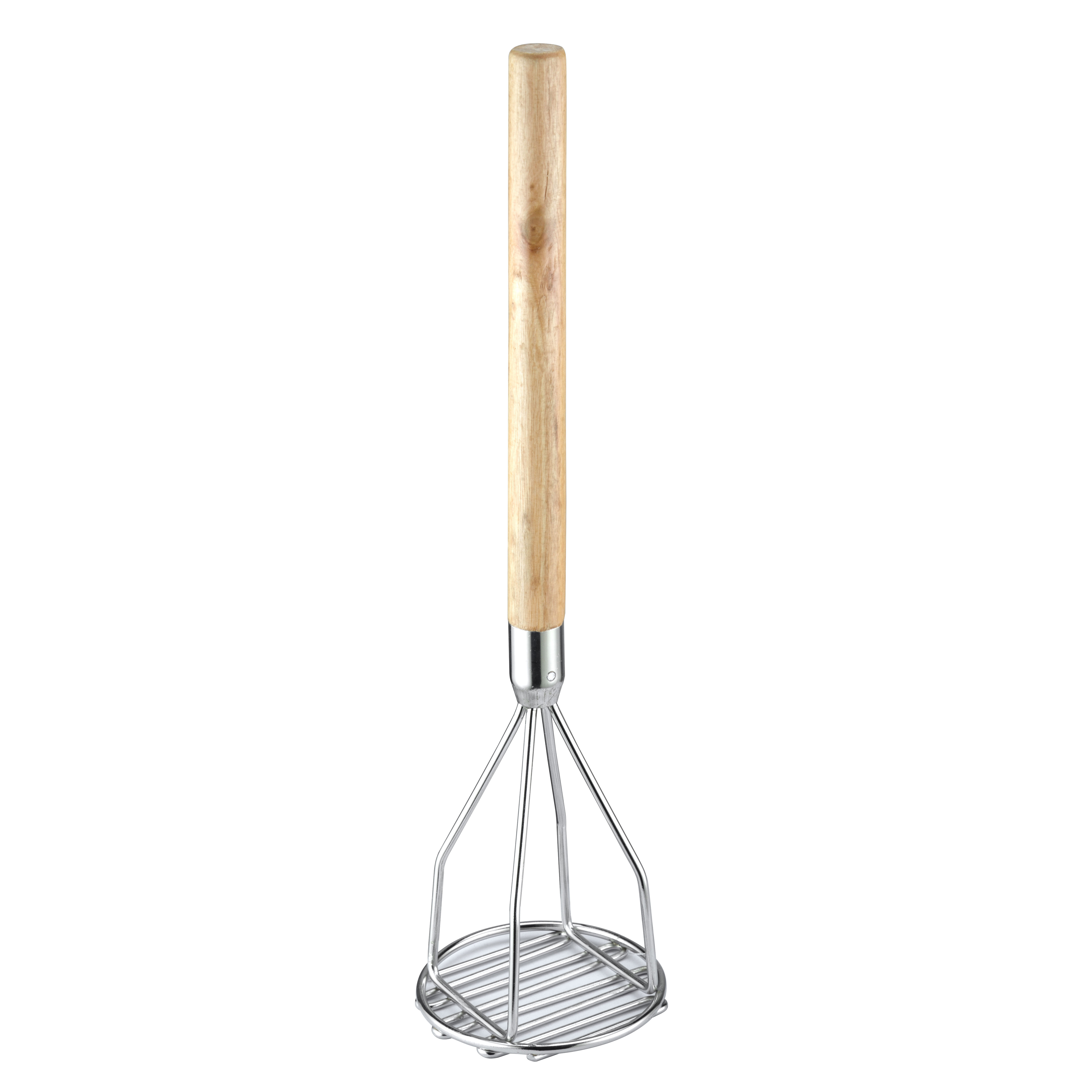PMC-18R - Wooden Handle Potato Mashers