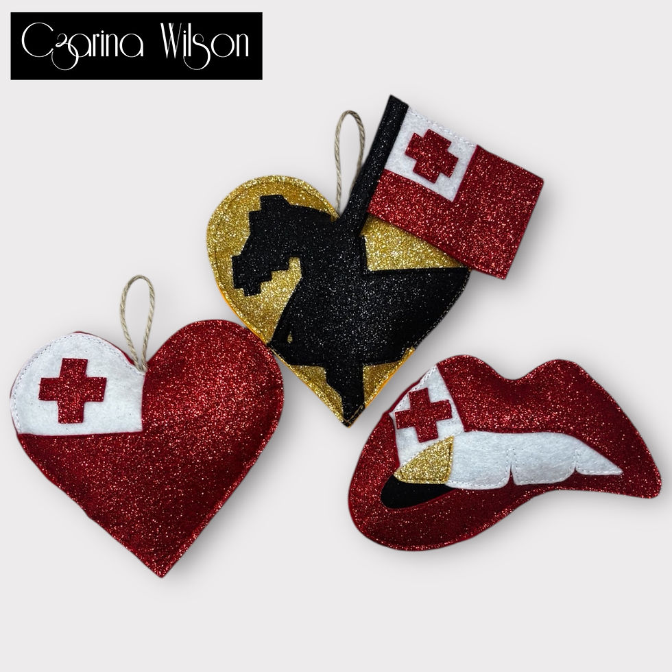 DECORATION - Set Of 3, NZFW Love