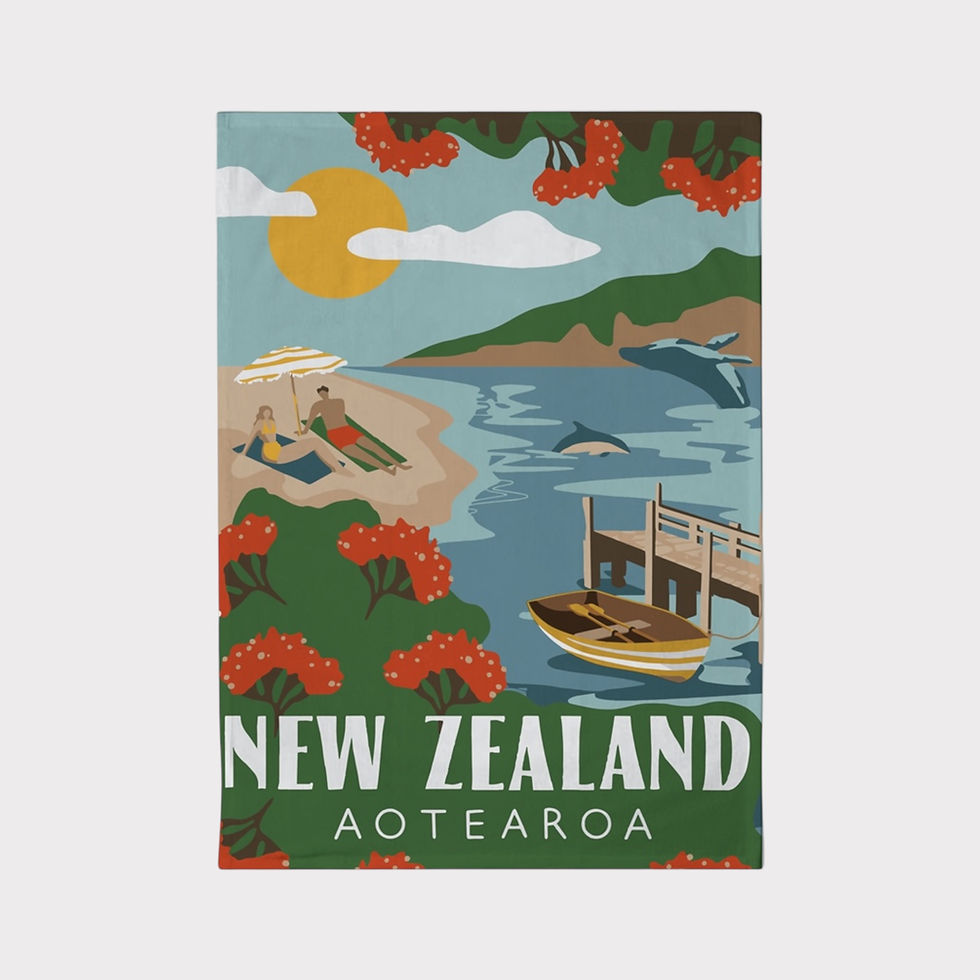 Thumbnail: TEA TOWELS - Moana Rd, Assorted