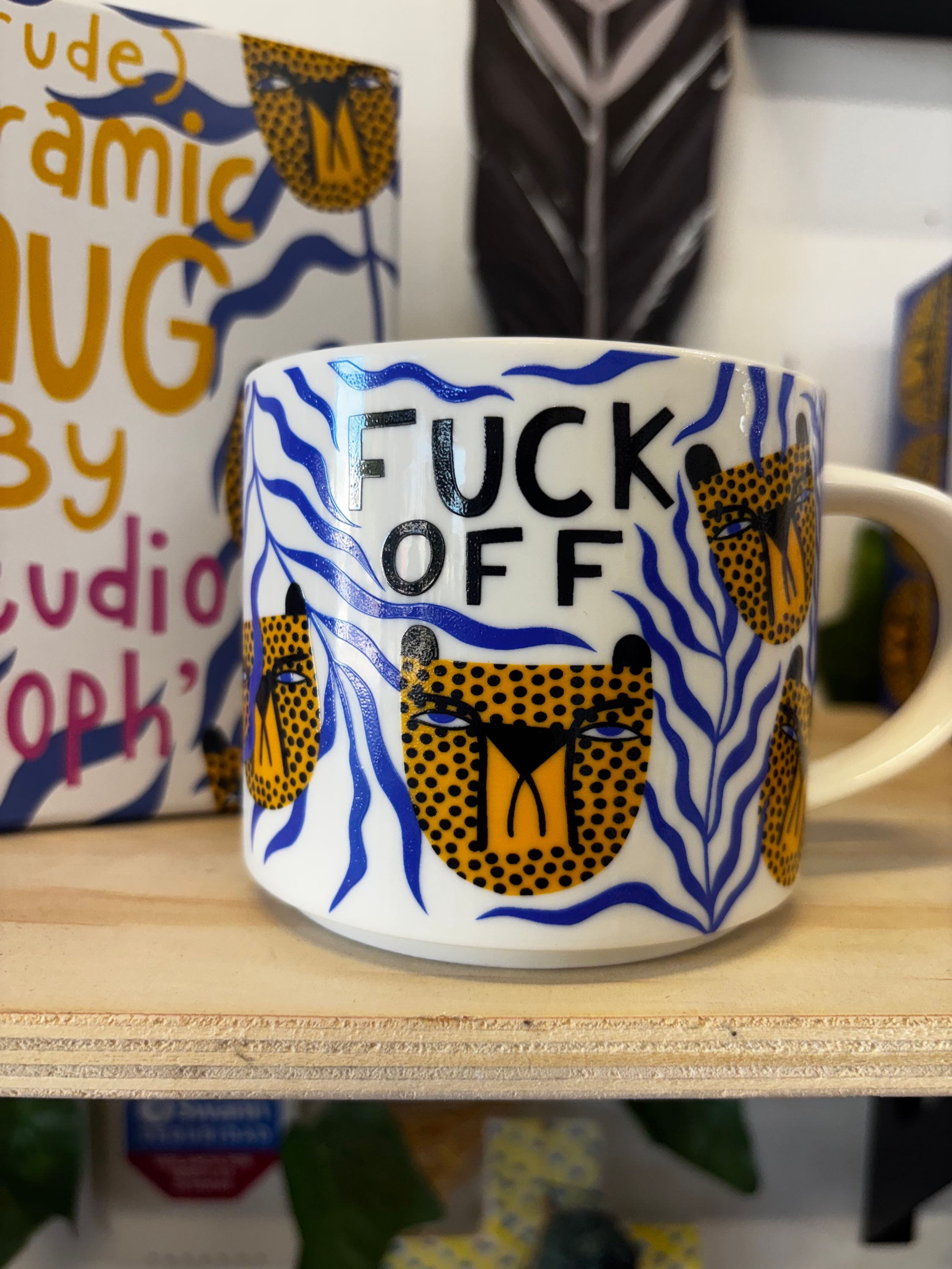 CERAMIC MUG -  Fuck Off