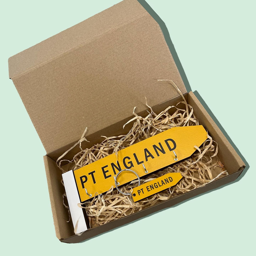 Thumbnail: KEYRING HOLDER -  'PT ENGLAND’