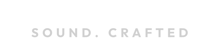 Phonogram footer logo with tagline: Sound. Crafted,