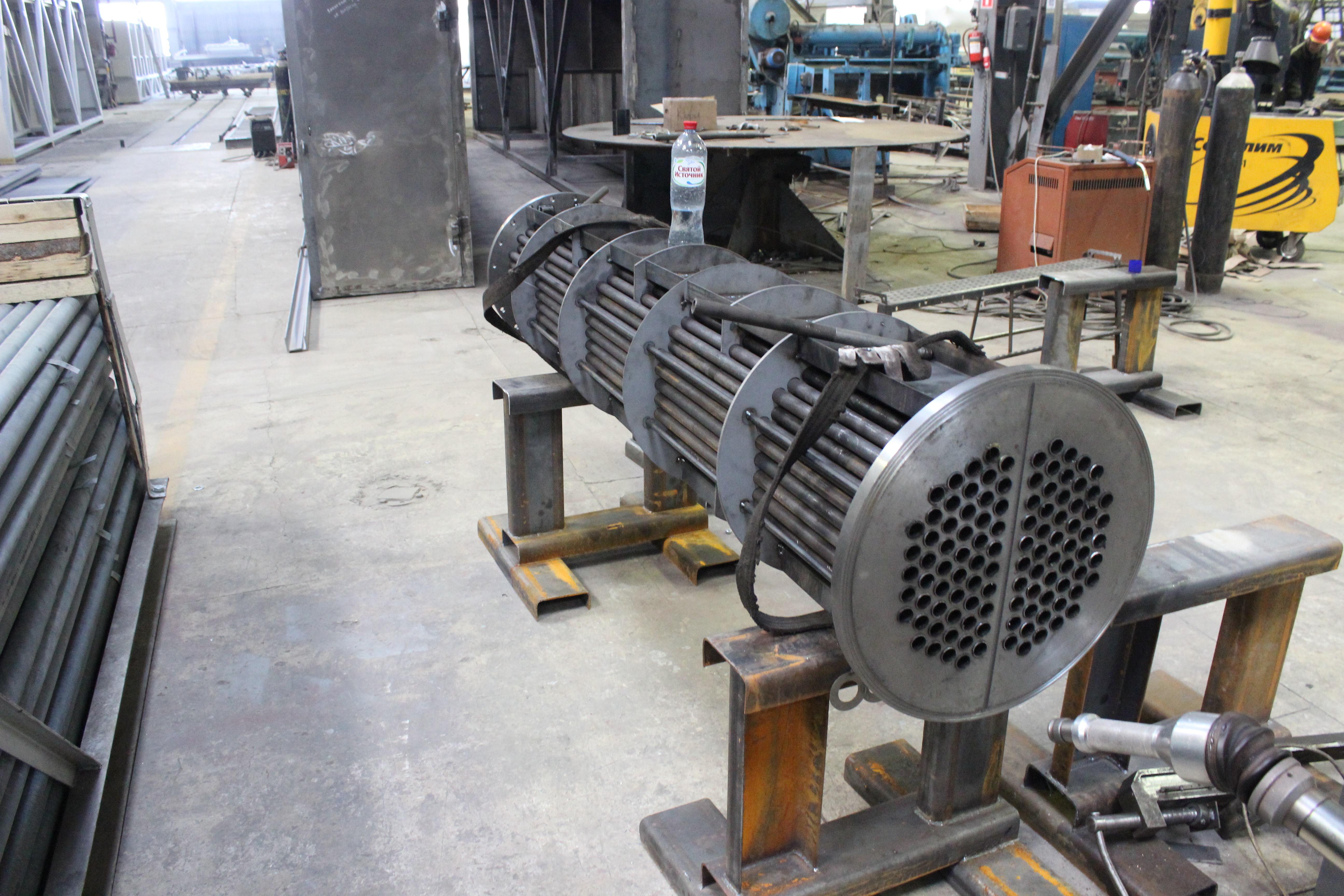 Изготовление трубной доски для теплообменников