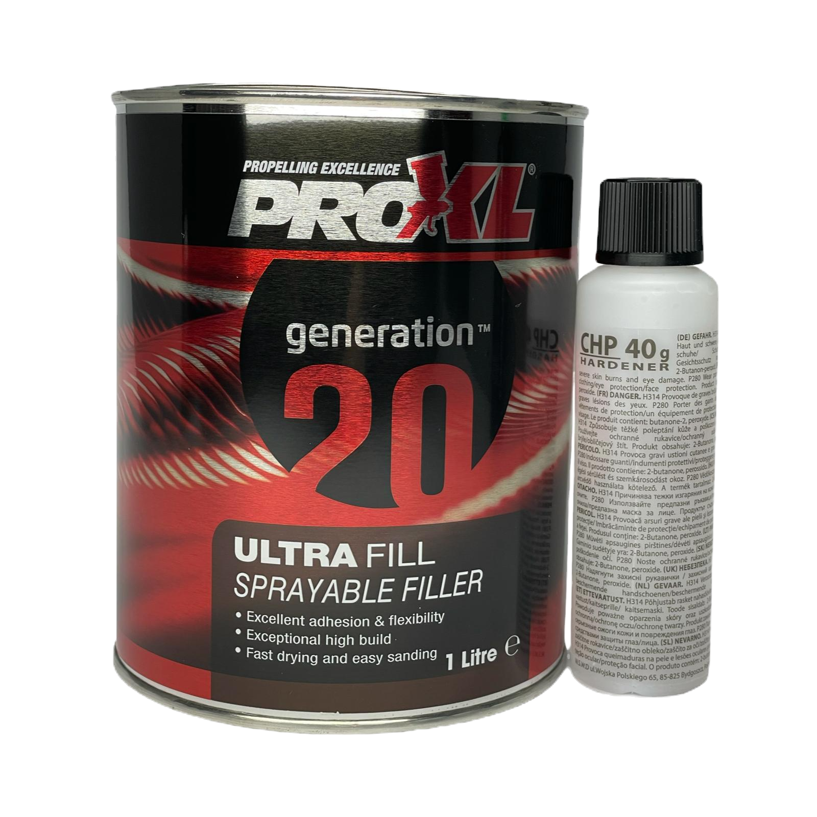 PROXL ULTRAFILL SPRAYABLE POLYESTER FILLER