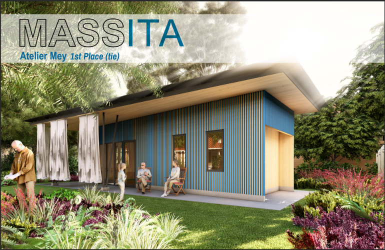 Designed by Atelier Mey, Massita was honored with first place in the 2024 ADU+ competition. They share first place honors with Hinkle Design Studio, who tied with Atelier Mey.