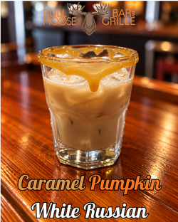 Caramel Pumpkin White Russian Design