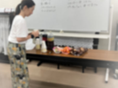 8/16(土)祭りの神輿が目の前を…