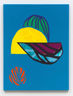 Soo Kyoung LEE 2023 - BRBleuM23 - 116 x 89 cm - Acrylic on canvas