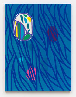 Soo Kyoung LEE 2023 - BRPétroleM23 - 116 x 89 cm - Acrylic on canvas