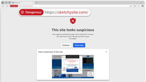 Edge Introduces Scareware Blocker