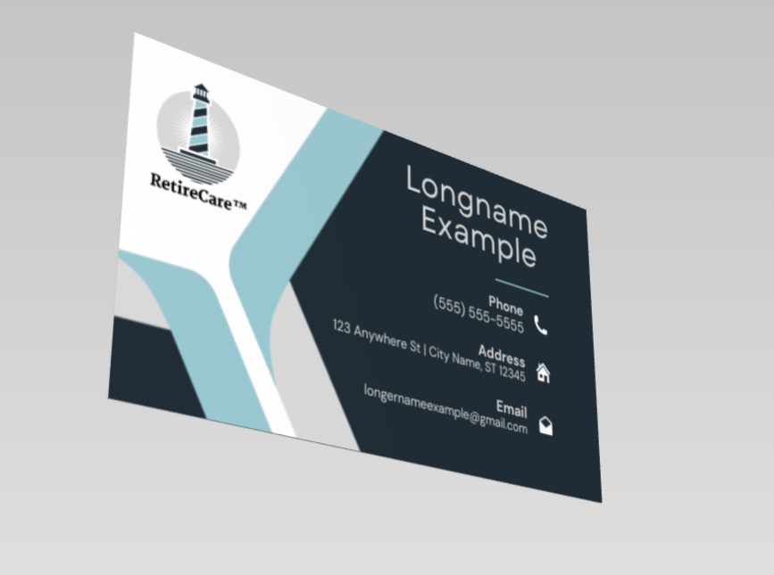 Thumbnail: RetireCare Business Card Basic