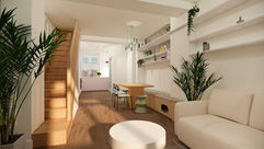 Rénovation d'appartement à Bruxelles — aménagement sur mesure et optimisation des volumes, studio Delphine M.