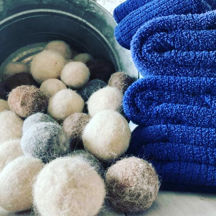 100% Alpaca Dryer Balls- Single