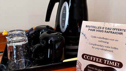 Service à thé et bouilloire à l'hôtel Melba