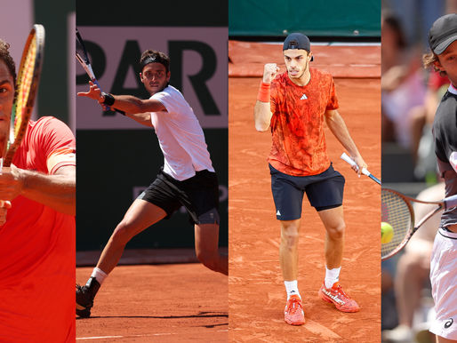 Cuatro entre los 16 mejores: El gran registro del tenis sudamericano en Roland Garros