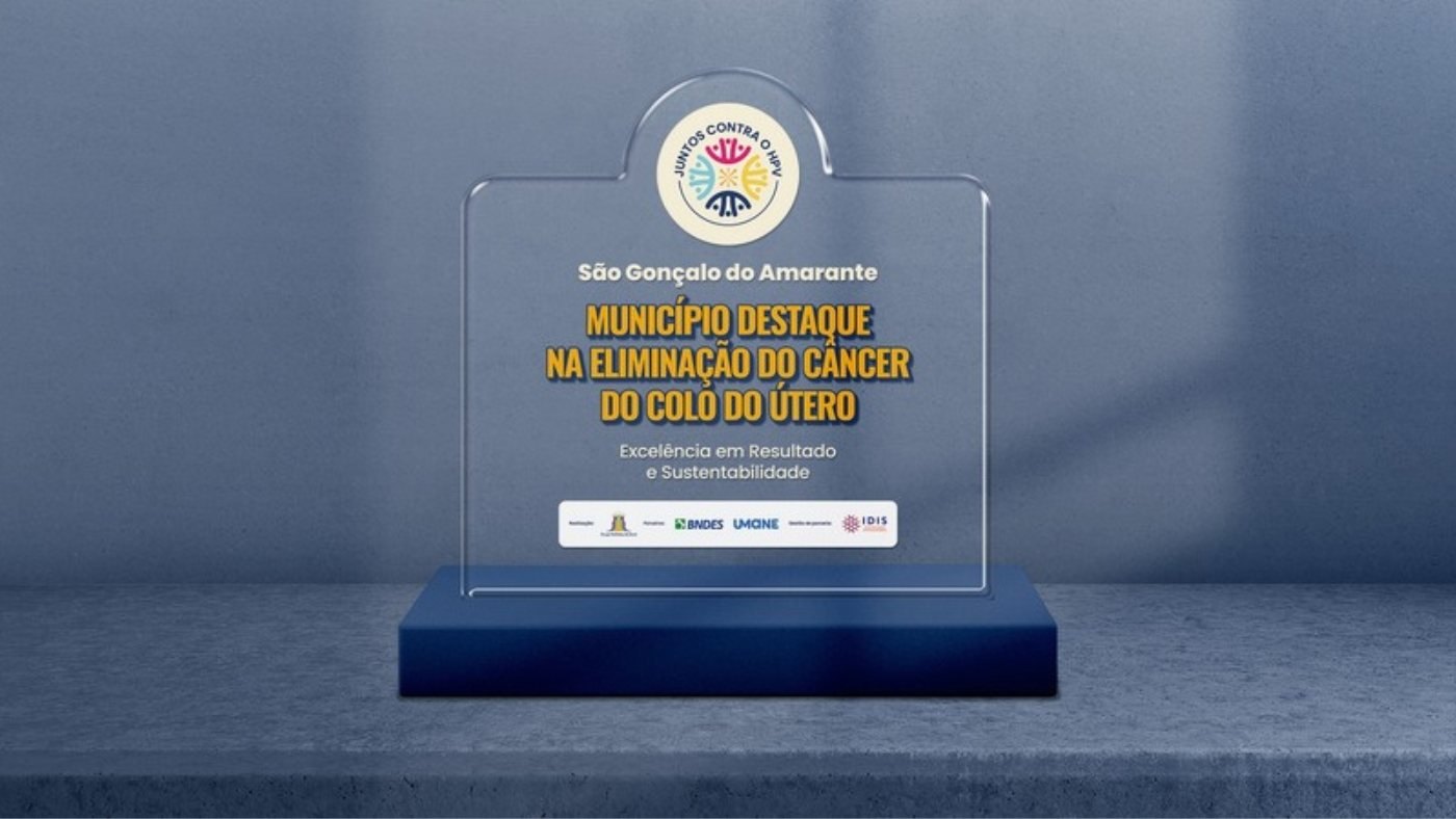 Placa para município destaque