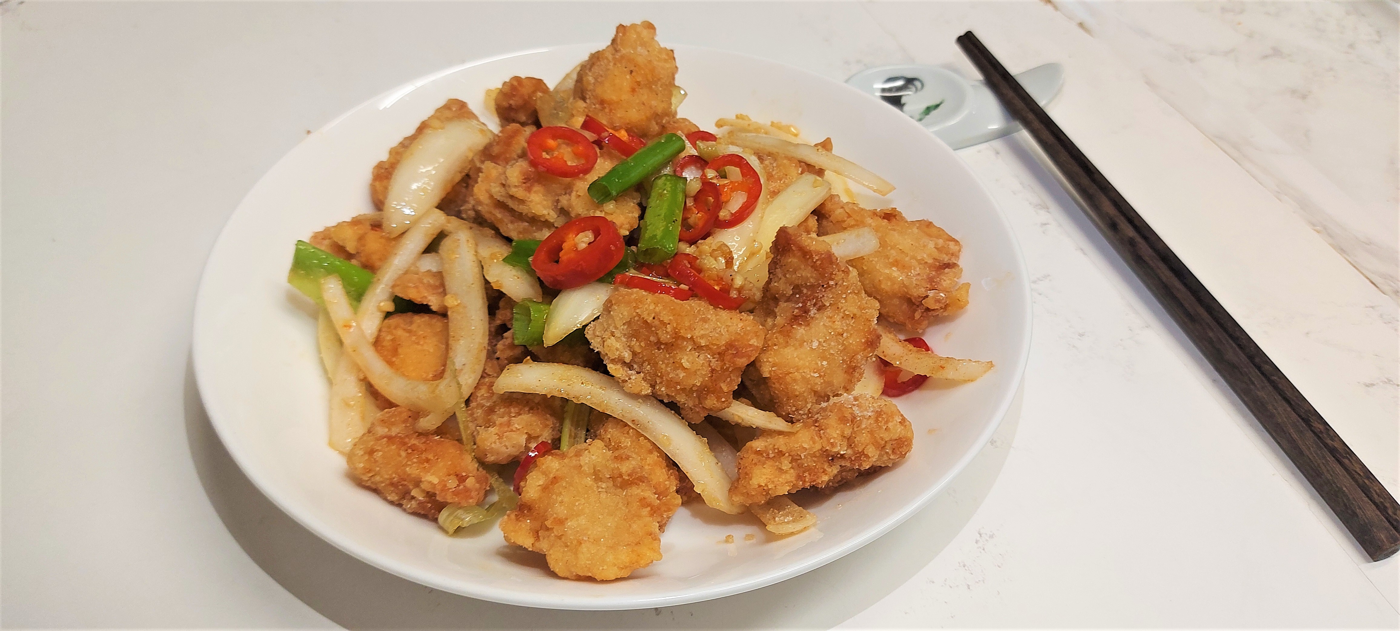 Arranged Food and Objects