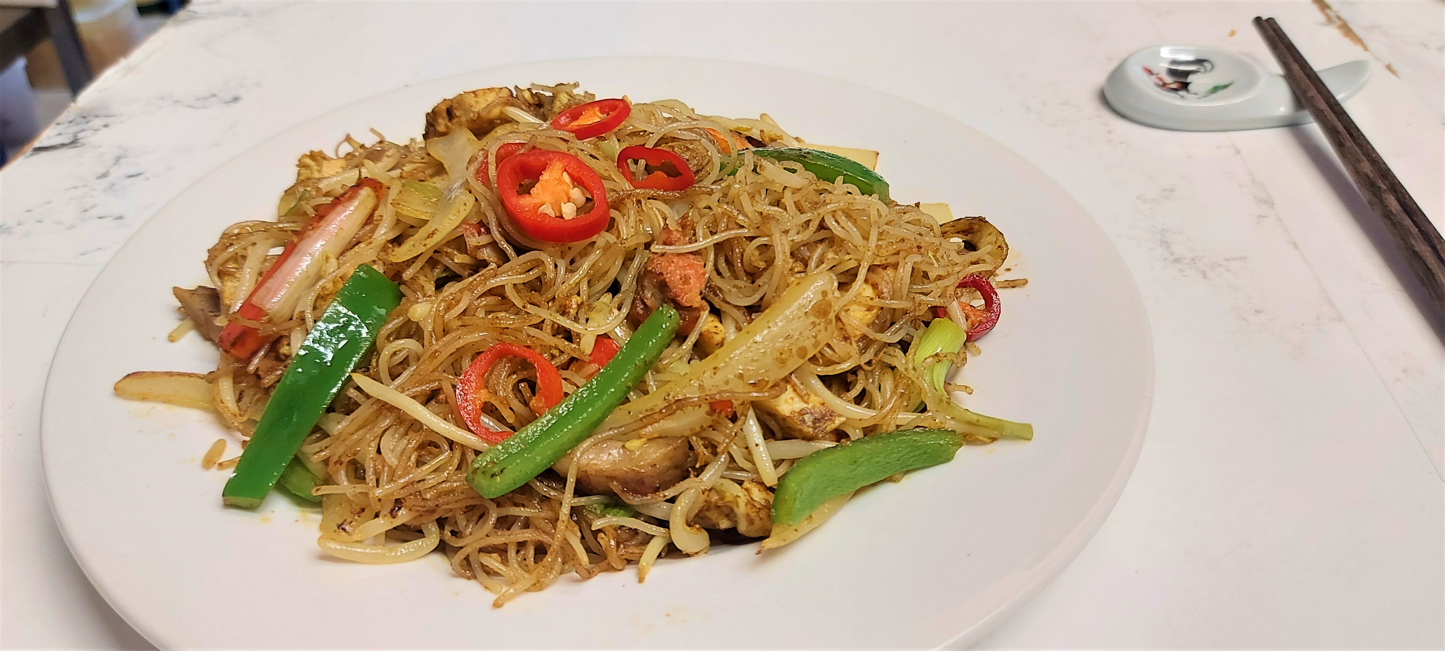 Arranged Food and Objects