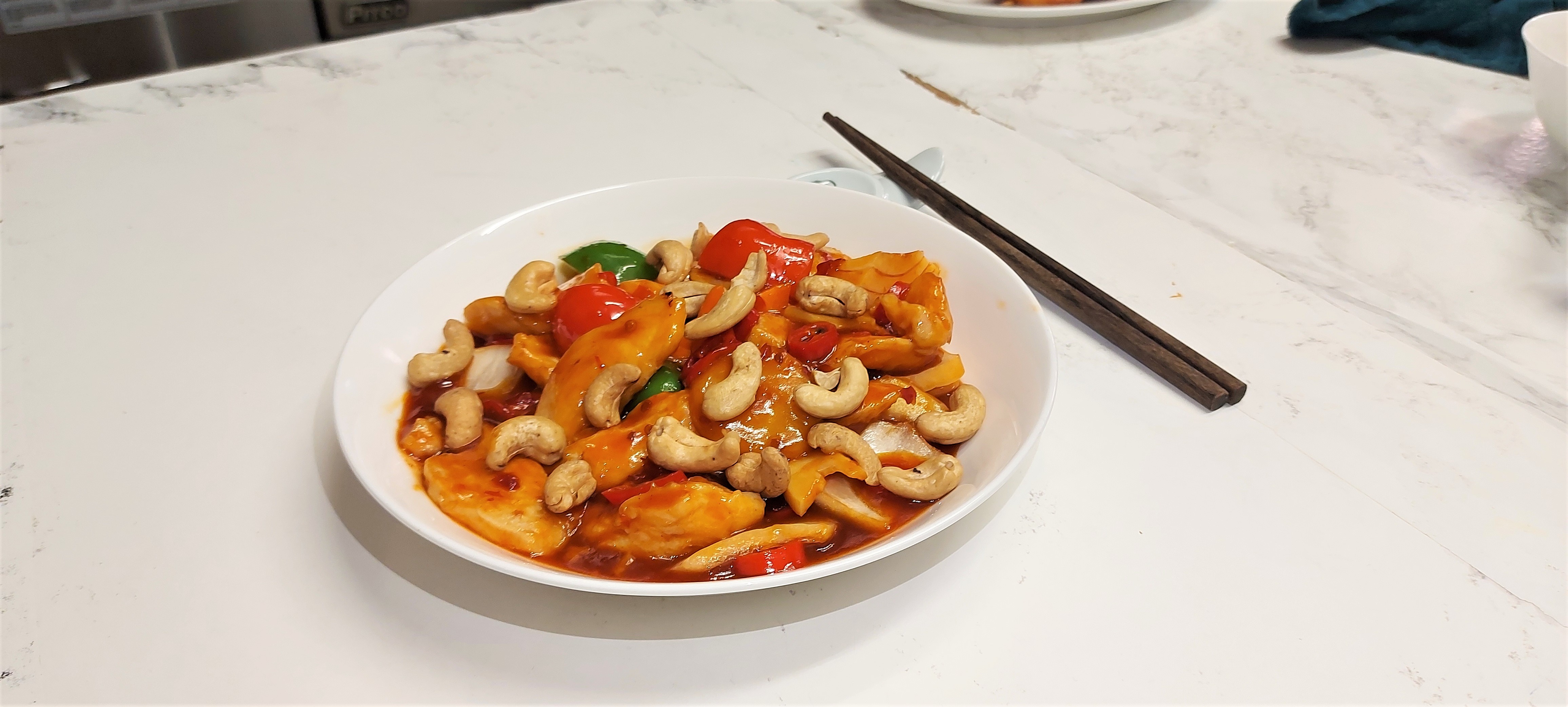 Arranged Food and Objects