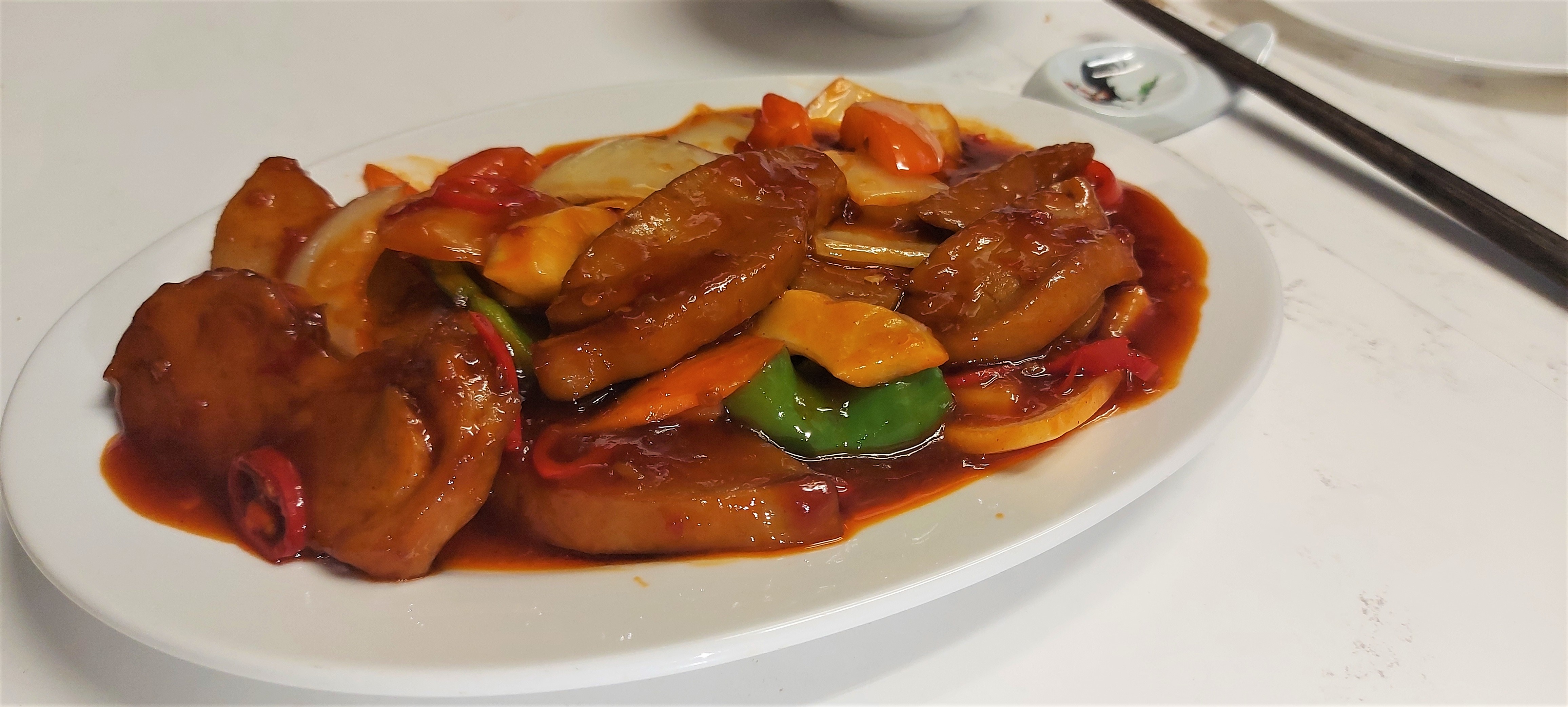 Arranged Food and Objects