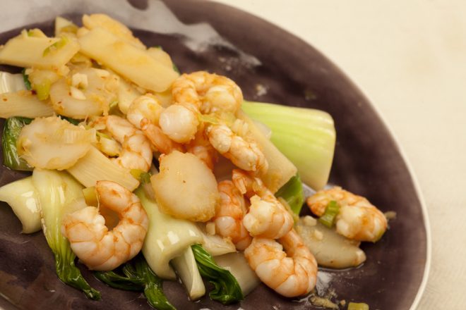 Arranged Food and Objects