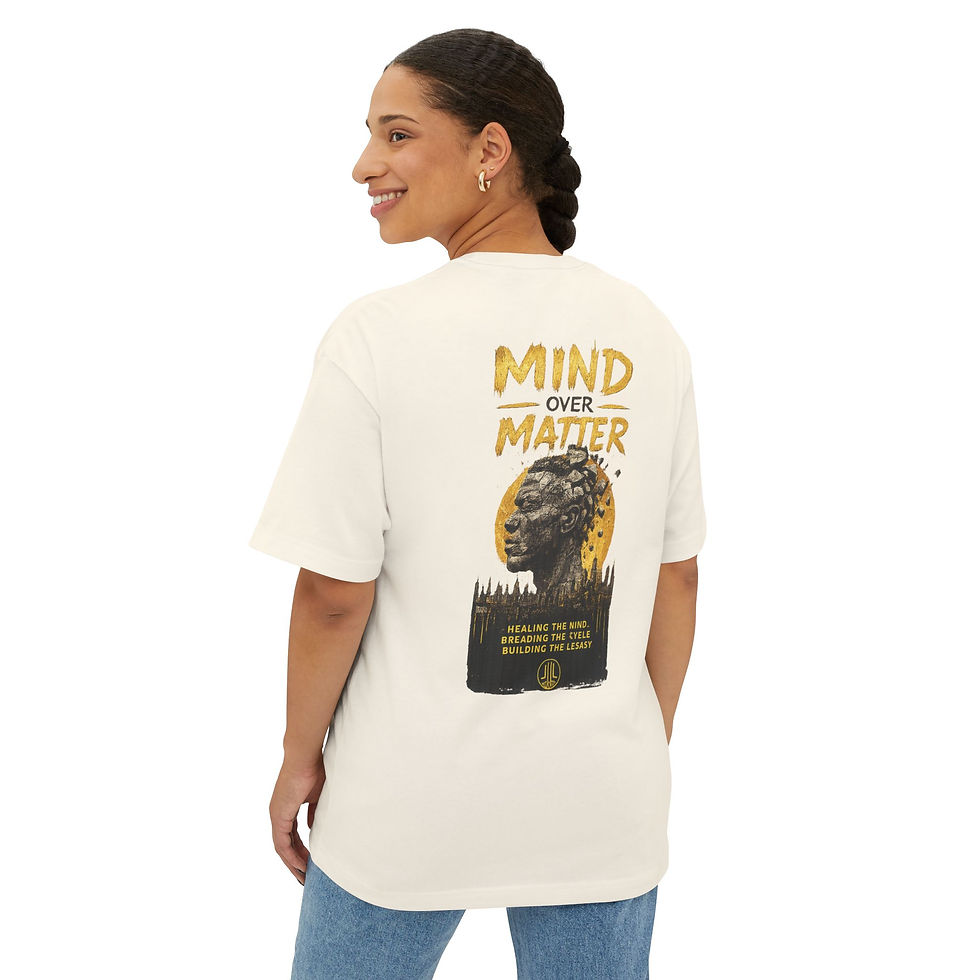 Thumbnail: Mind Over Matter Tee — Urban Trauma Healing Institute Graphic T-Shirt