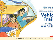 PRESS RELEASE: Filipinos in Edmonton celebrate Philippine Heritage Month in a vehicle train