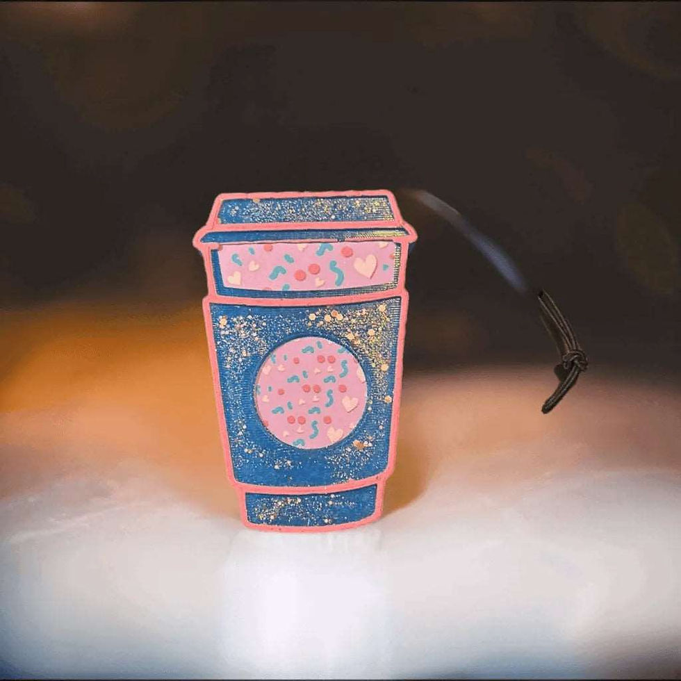 Thumbnail: Latte Cup Car Freshie