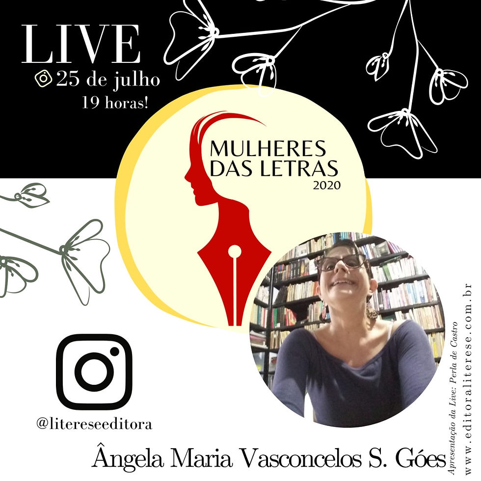 Live de Ângela Góes em Litere-se