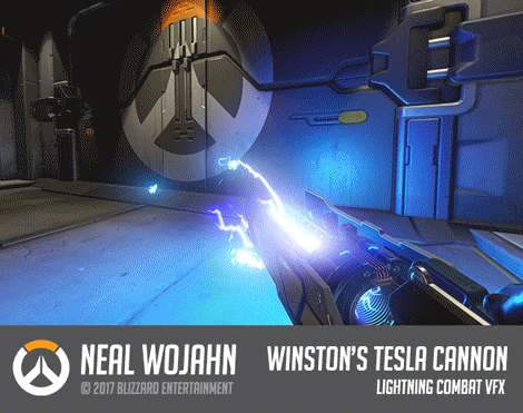 Winston's Tesla Cannon VFX