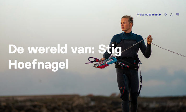 Interview met kitersurfer Stig Hoefnagel