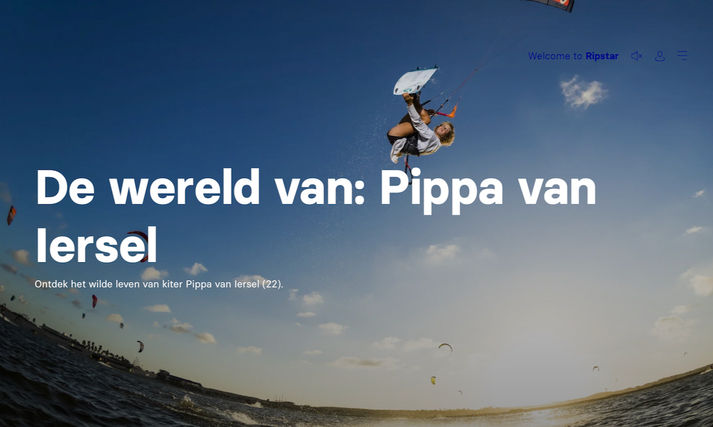 Interview Kiter surfer Pippa van Iersel