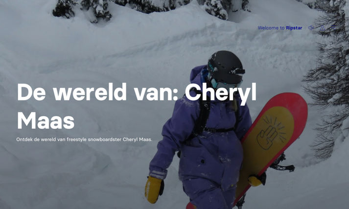 Interview Freestyle snowboarder Cheryl Maas