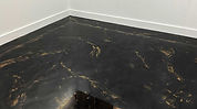 Black and Gold Floor
