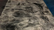 Stunning Epoxy floor with a unique marble design