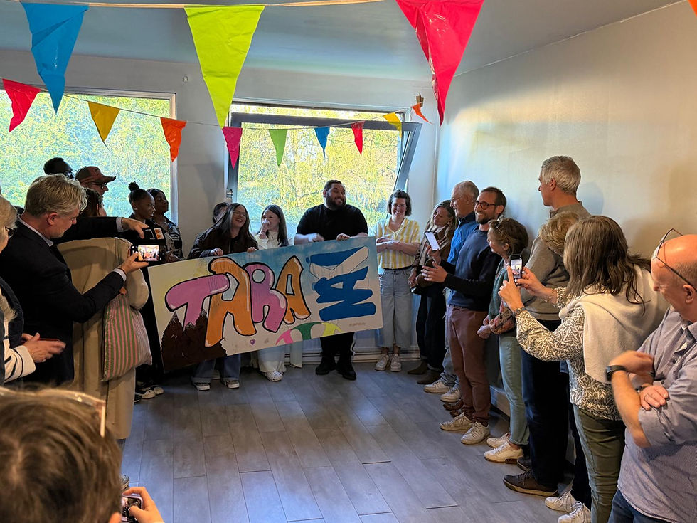 On a pendu la crémaillère à Taranaki !