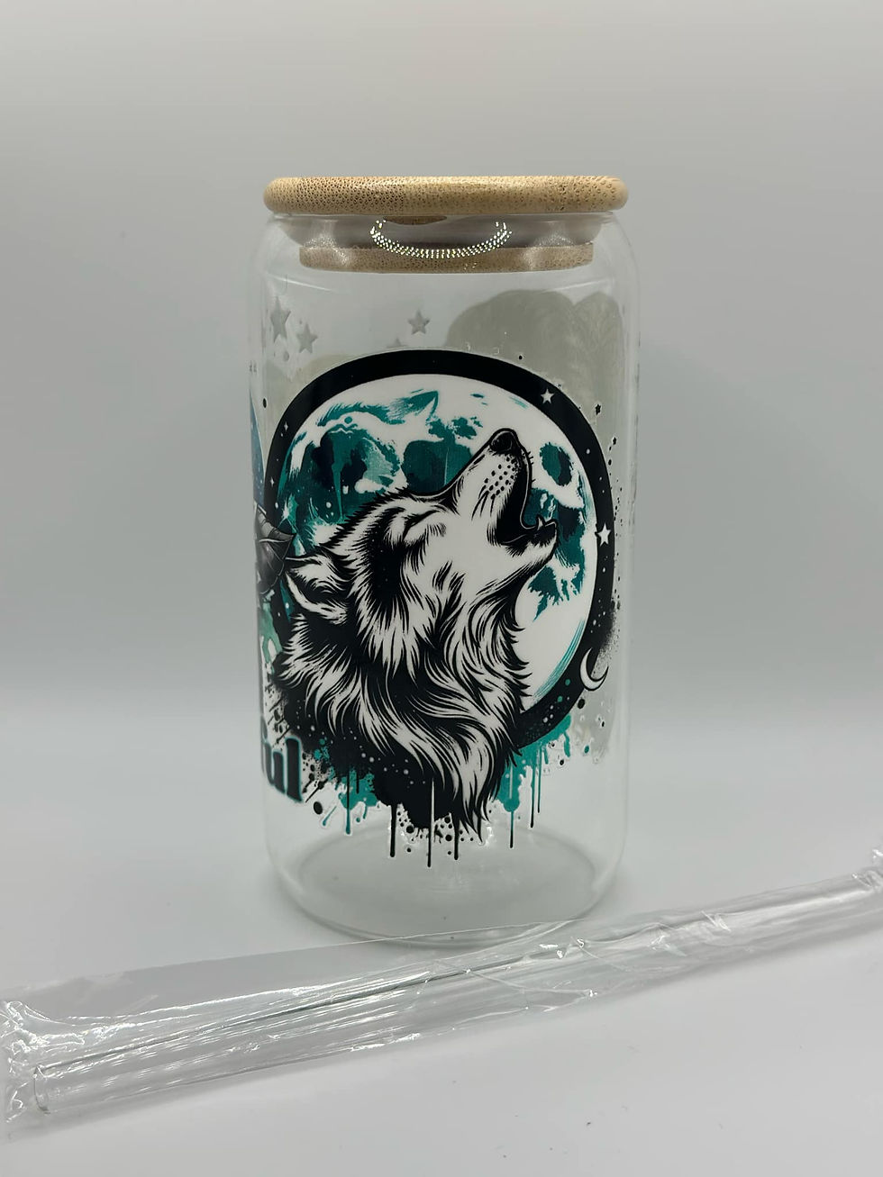 Thumbnail: PowHERful 16oz drinking glass