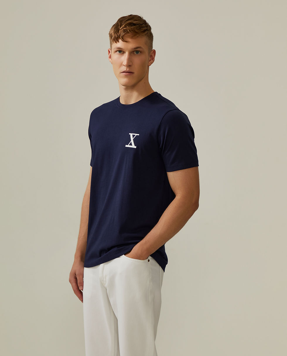 Miniatura: Tshirt azul decénio 