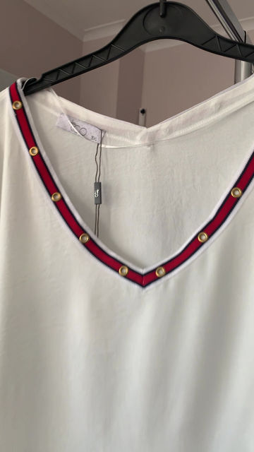 Miniatura: Camisola de manga curta plus size 