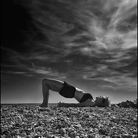 Dwi Pada Pitham.  Two Foot support pose
