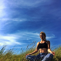 Sukhasana Yoga Pose Meditation