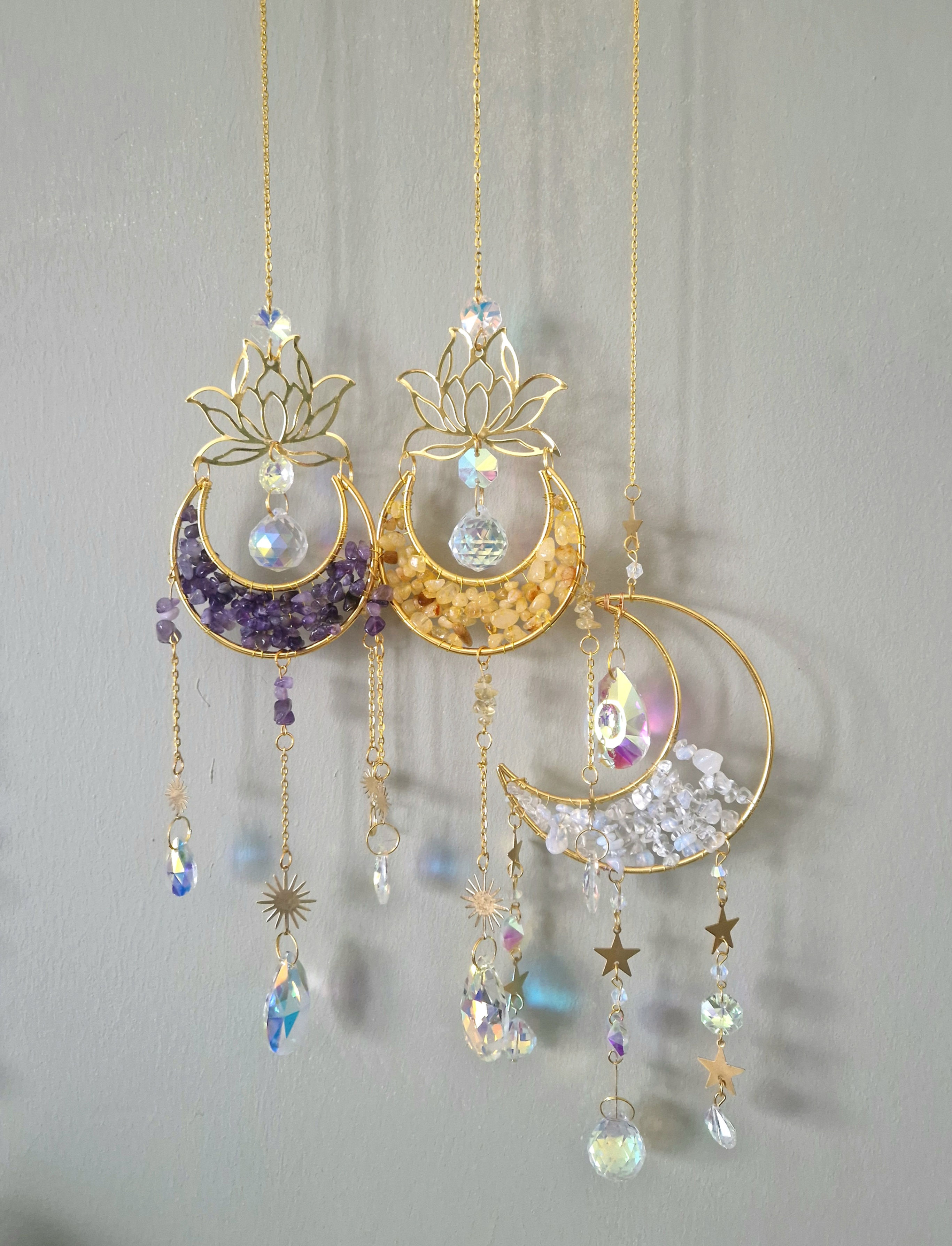 Crystal Moon Sun Catchers 