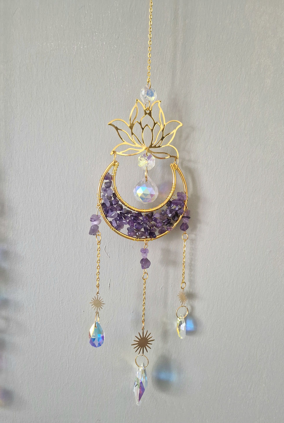 Thumbnail: Crystal Moon Sun Catchers 