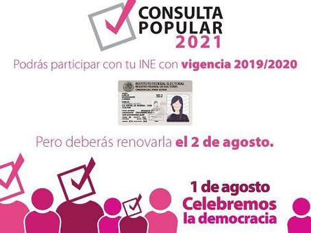 SUMAN INE Y OPL ESFUERZOS PARA PROMOVER LA CONSULTA POPULAR