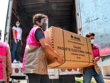 LLEGAN A PUEBLA 4.7 MILLONES DE BOLETAS ELECTORALES