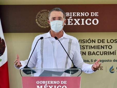 “HAY CONDICIONES PARA CLASES PRESENCIALES”; GOBERNADOR DE SINALOA