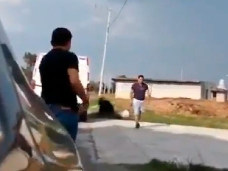 HOMBRE GOLPEA E INTENTA ASFIXIAR A SU PAREJA EN HUEJOTZINGO, PUEBLA