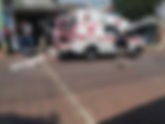 CAE SEXAGENARIA DE PRIMER PISO
TARDA MEDIA HORA EN LLEGAR CRUZ ROJA.