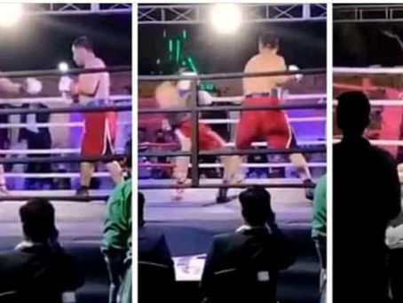 FALLECE BOXEADOR DESPUÉS DE RECIBIR UN GOLPE 